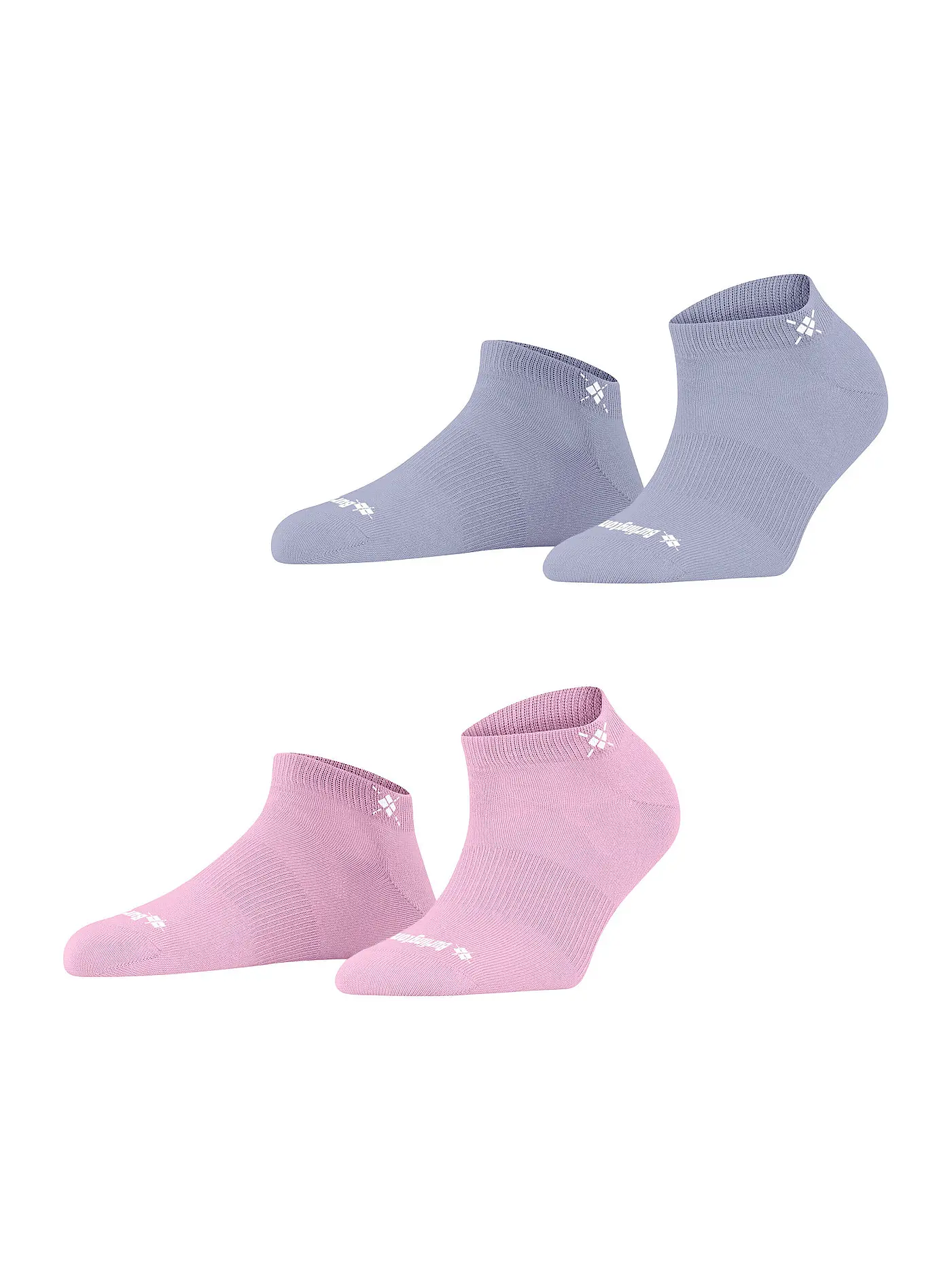 BURLINGTON | Damen Sneaker-Socken 2er Pkg. EVERYDAY 36-41 white | rosa